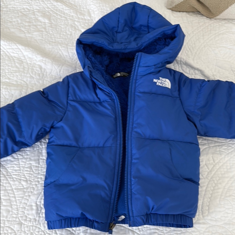 The North Face Vibrant Blue Hooded Jacket